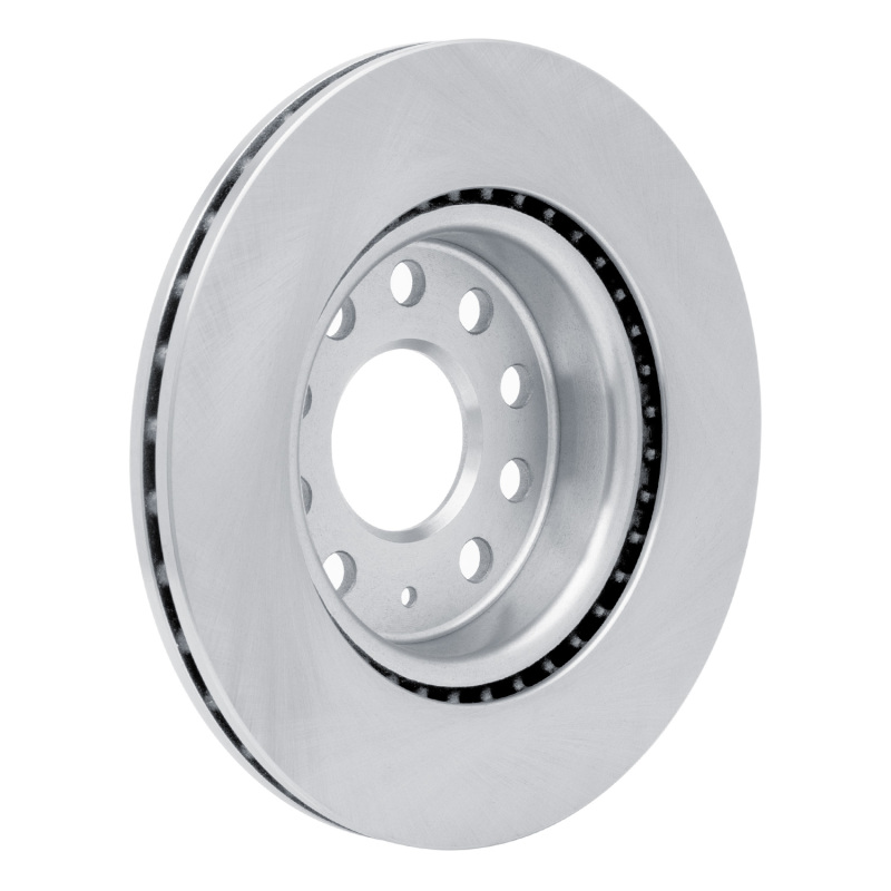 Volkswagen Jetta Brake Rotor (1) - Front - R1 Concepts - Plain - `05-`15